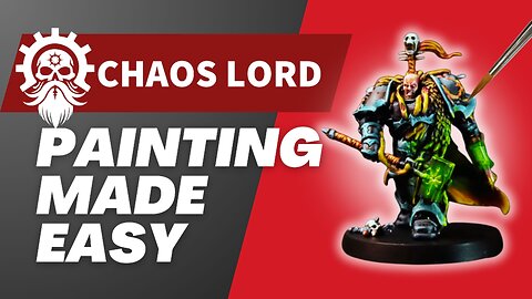 How I Paint BLACK LEGION CHAOS LORD