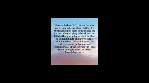 Let us give God the glory