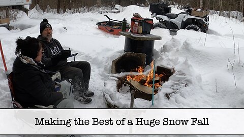 Digging out after 20" of Snow - Shop on Hold