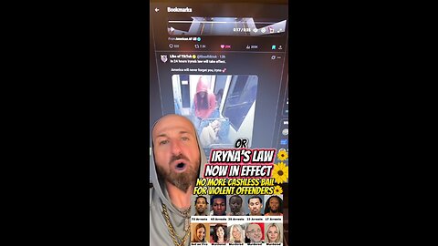 Iryna Zarutska’s Law Goes into Effect- No more cashless bail for violent repeat criminals