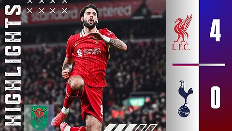 🔴Liverpool 4-0 Tottenham Hotspur⚪ | Match Highlights |