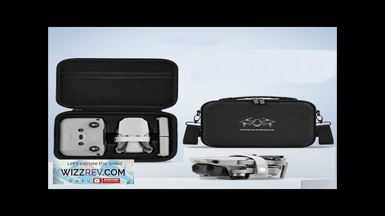 BRDRC Portable Waterproof Shoulder Storage Bag Carrying Box Case for DJI MINI Review