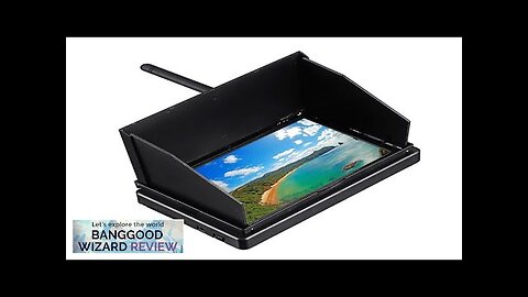 JINJIEAN 5.8G 48CH 4.3 Inch LCD 480x272 16:9 NTSC/PAL FPV Monitor Auto Review