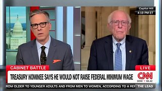 CNN’s Tapper to Bernie Sanders: ‘Have You Seen Any Evidence of Biden Doing Anything About the Oligarchy During His Four Years of Presidency?’