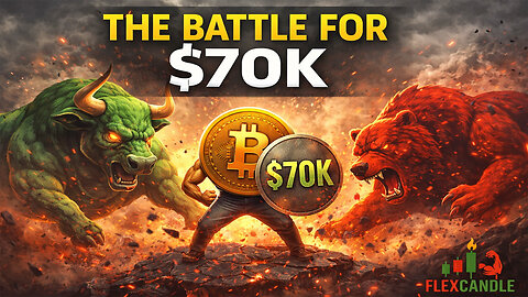 Bitcoin Battles for $70K — Big Move Toward $80K or Another Drop? EP. 290