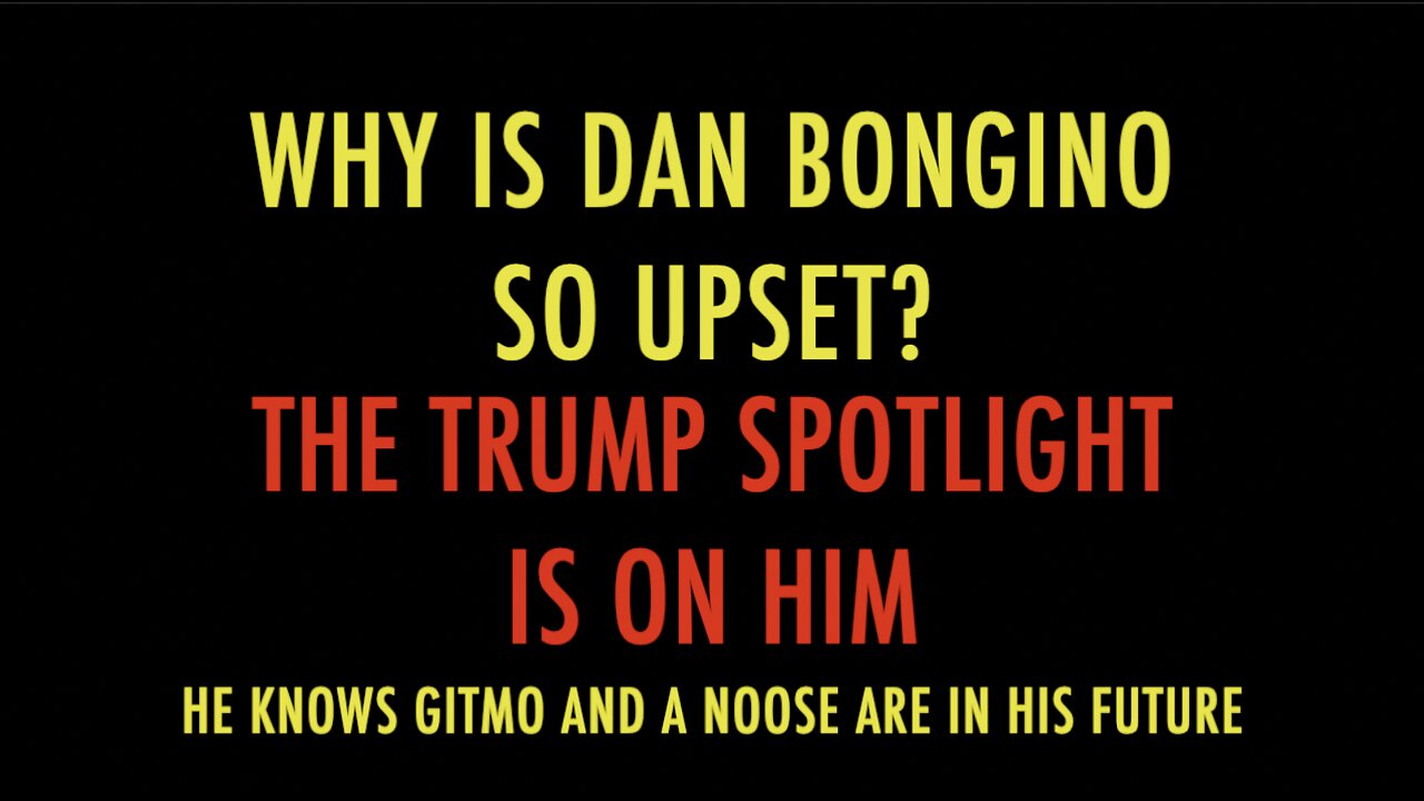 TRUMP SPOTLIGHT IS ON BONGINO