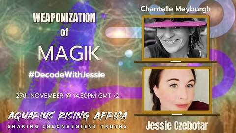 Connecting with Jessie Czebotar #159 - Weaponization of Magik (November 2024)