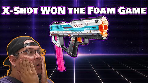 X-Shot WON the Foam Game! [X-Shot Fury X]