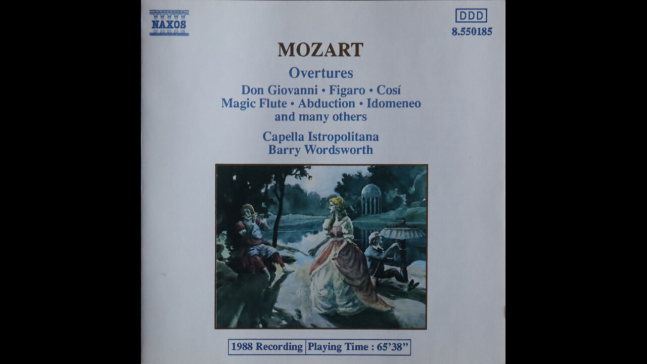Mozart Overtures Barry Wordsworth Capella Istropolitana 1989 Mozart Overtures Barry Wordsworth Capella Istropolitana 1989