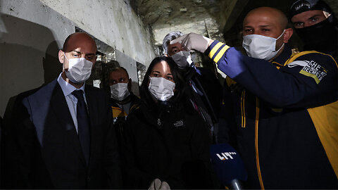 German and French foreign ministers visit Saydnaya prison in Syria