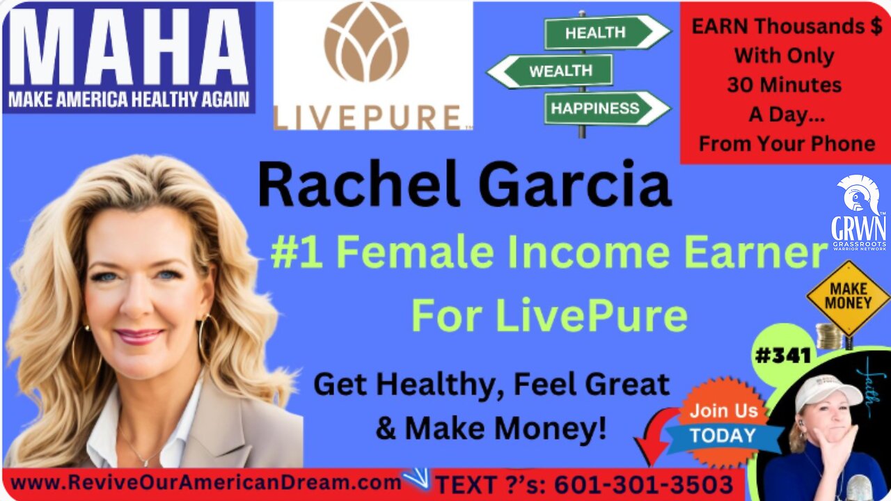 #341 Are You Happy With Your Monthly Income? Are You Healthy & Do You Feel Great?