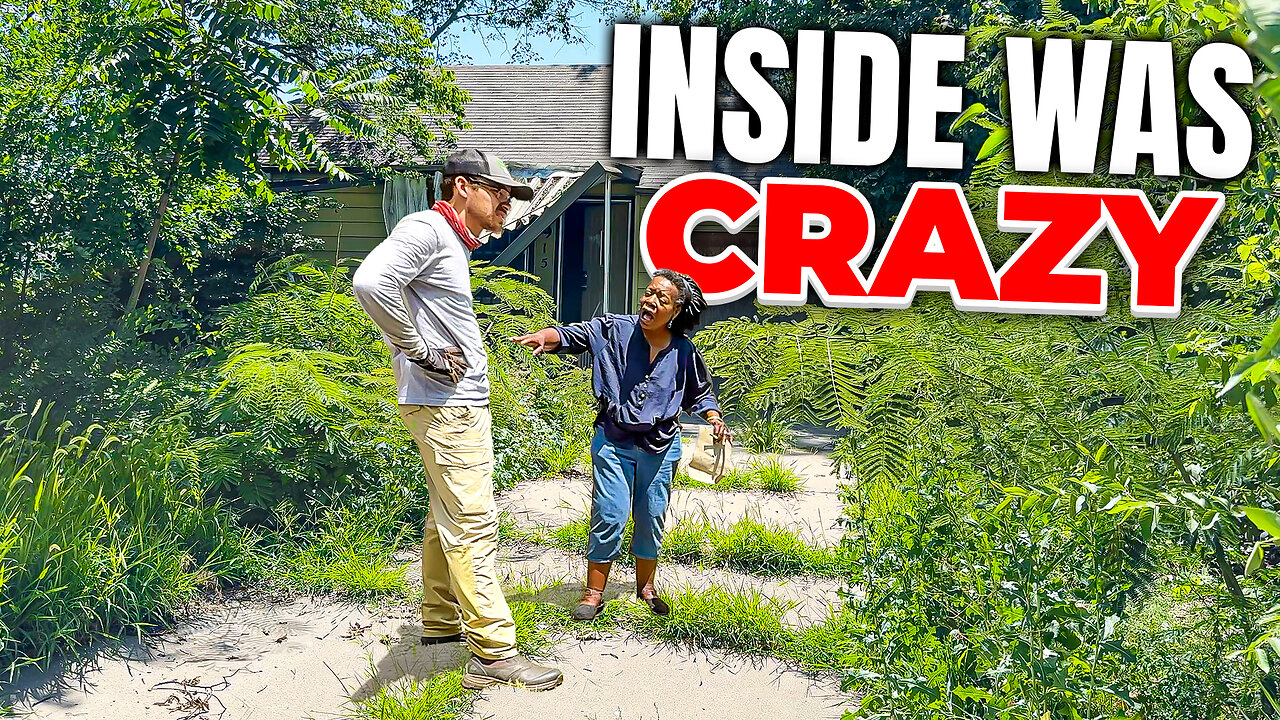 I found this home WIDE OPEN on a Main Road… Then Things Got WILD!