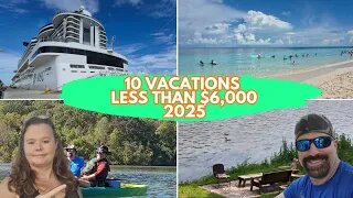 Vacations of 2025 #vacation #travel