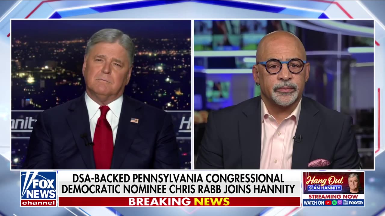 DSA-backed PA Democratic congressional nominee pressed on group's platform thumbnail