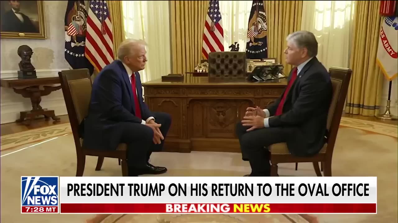 'FEELS GOOD'_ Trump talks his return to office