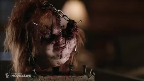 59. Cult of Chucky (2017) - Let's Play Scene (110) Movieclips