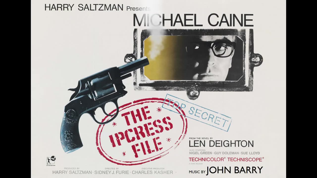 THE IPCRESS FILE super soundtrack suite - John Barry