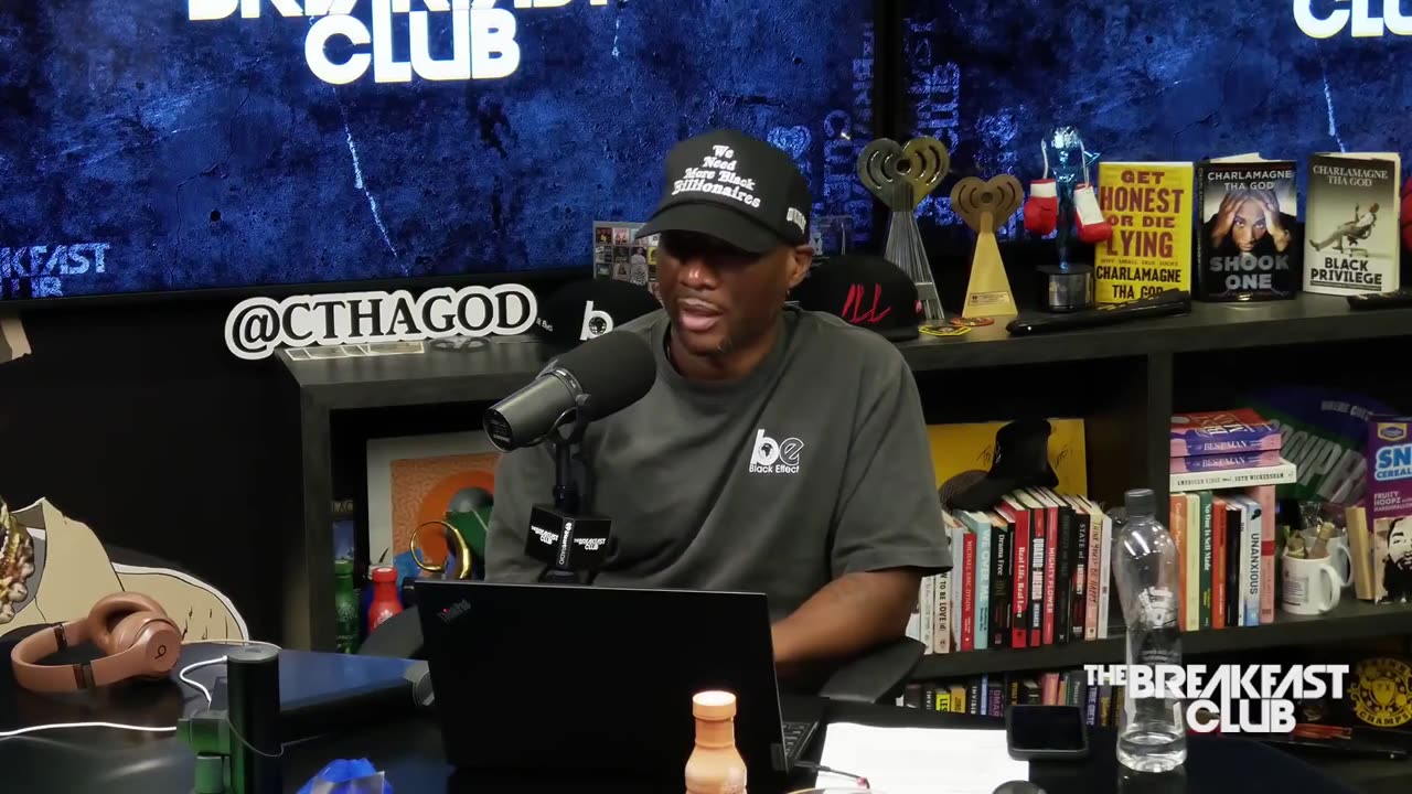 Charlamagne has called out the Mainstream Media for IGNORING any connections Epstein