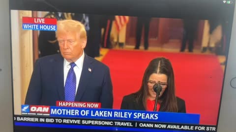 🦅OAN Laken Riley mom eulogy thank you President Donald J Trump promises made & kept