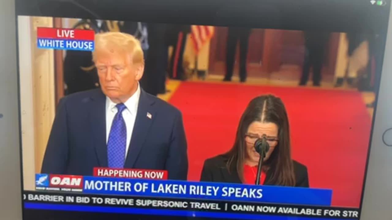 🦅OAN Laken Riley mom eulogy thank you President Donald J Trump promises made & kept