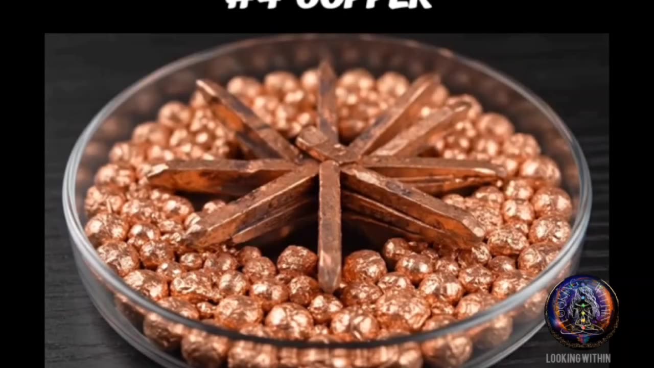 What happens when you add different crystals to mercury?