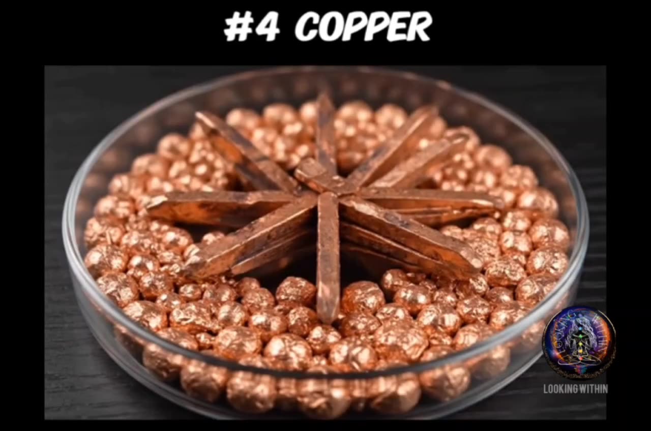 What happens when you add different crystals to mercury?