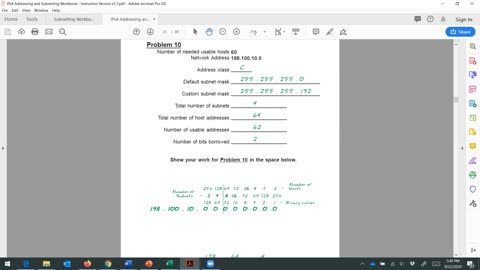 Subnetting - Examples #3