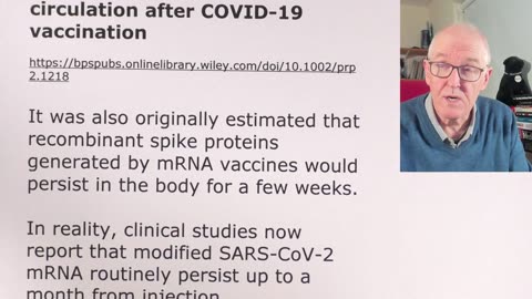 Dr John Campbell: mRNA Distribution and toxicity - Dec 29, 2024