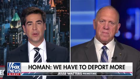 ⚡Border Czar Tom Homan is NOT satisfied with the pace of migrant deportations