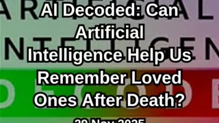 AI Technology Help Us Preserve Memories of Loved