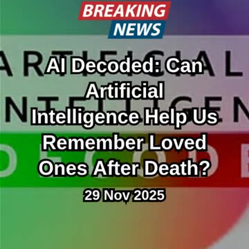 AI Technology Help Us Preserve Memories of Loved