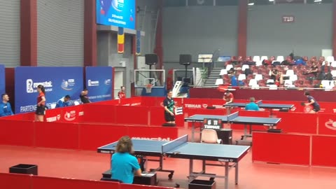 Rapid vs Steaua (tenis de masa) A Diaconu vs A Baiasu