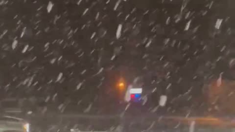 Heavy Snowfall in Texas
