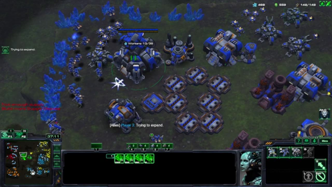 🔴 StarCraft 2 - Crazy Custom Map vs Elite AI w/ 🎶 GOOD MUSIC 🎶