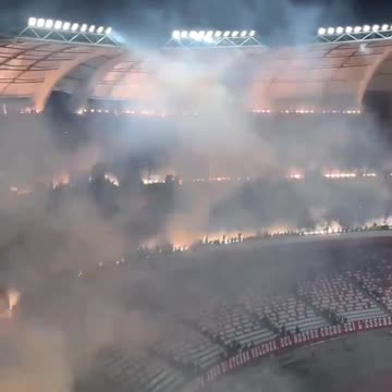 Incredible atmosphere at the stadium