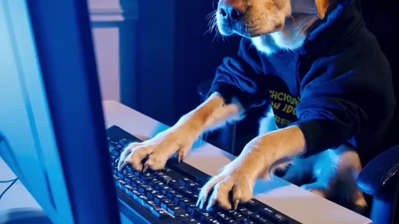 Dog is Playing 😂😂