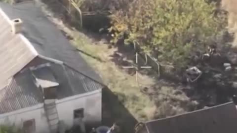 Combatientes rusos liberan una localidad de Zaporozhie e izan su bandera