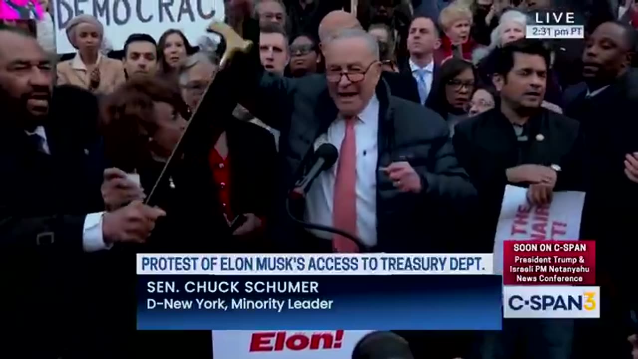 Chuck Schumer has a meltdown.....