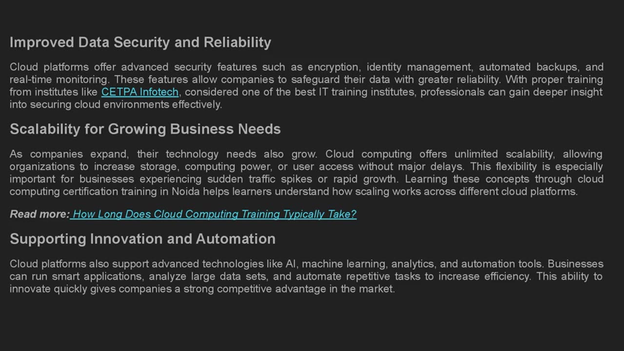 How Cloud Computing Is Transforming Business Operations?