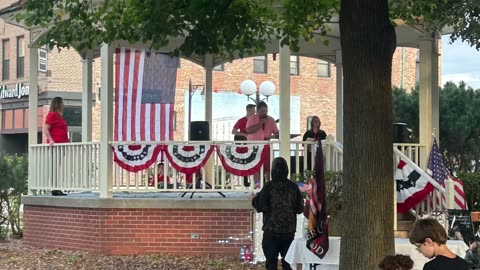 Scenes from the Charlie Kirk vigil Fort Dodge