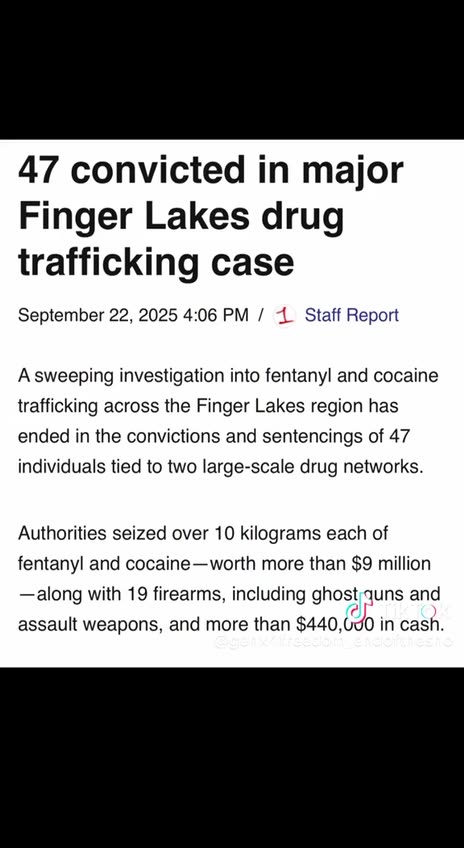 Convictions at Finger Lakes