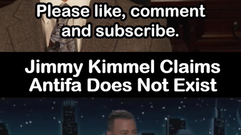 Jimmy Kimmel Claims Antifa Doesn’t Exist