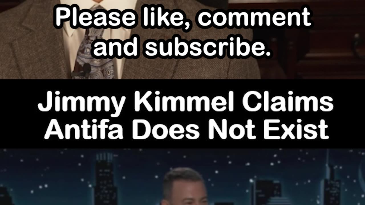 Jimmy Kimmel Claims Antifa Doesn’t Exist