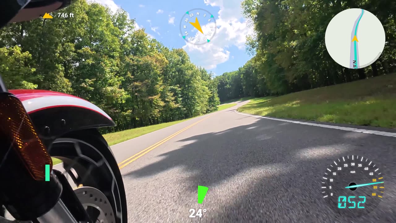 Riding with The Original Grey Beard Biker™ - The Natchez Trace