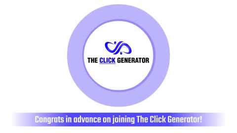 The Click Generator Review : Tap Into Instant Automatic Hands-Free Traffic That Sends You Buyers 