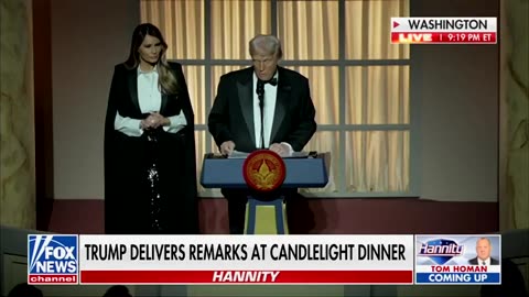 President Trump Gives Speech at His Inauguration Eve Dinner [Full Speech]