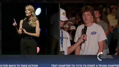 Megyn Kelly spars with a college student