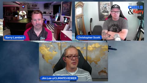Chris & Kerry LIVE! with Jim Lee- Chemtrails? Weather Modification? Geoengineering?