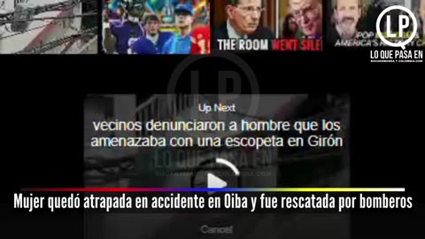 Mujer quedó atrapada en accidente en Oiba y fue rescatada por bomberos locales