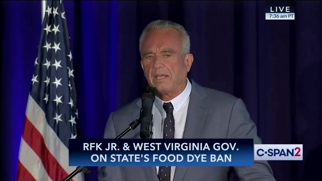 RFK JR: "We cannot have a strong country if we have sick citizens."